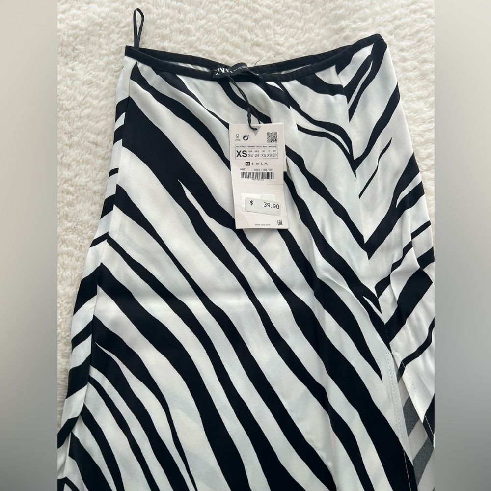 Zara Zebra skirt